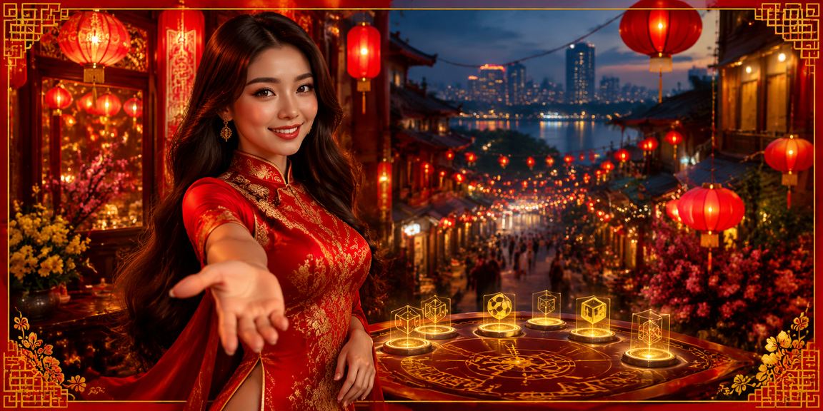 Cảnh đèn lồng tại Hà Nội và không gian cá cược esports