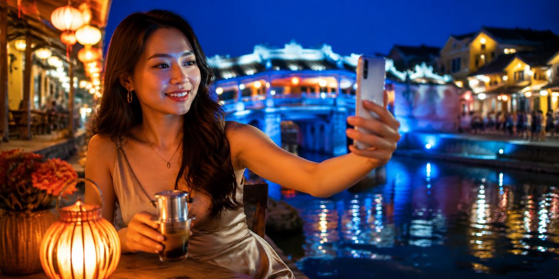 Người chơi sử dụng trình duyệt di động tại Hội An để vào 650k